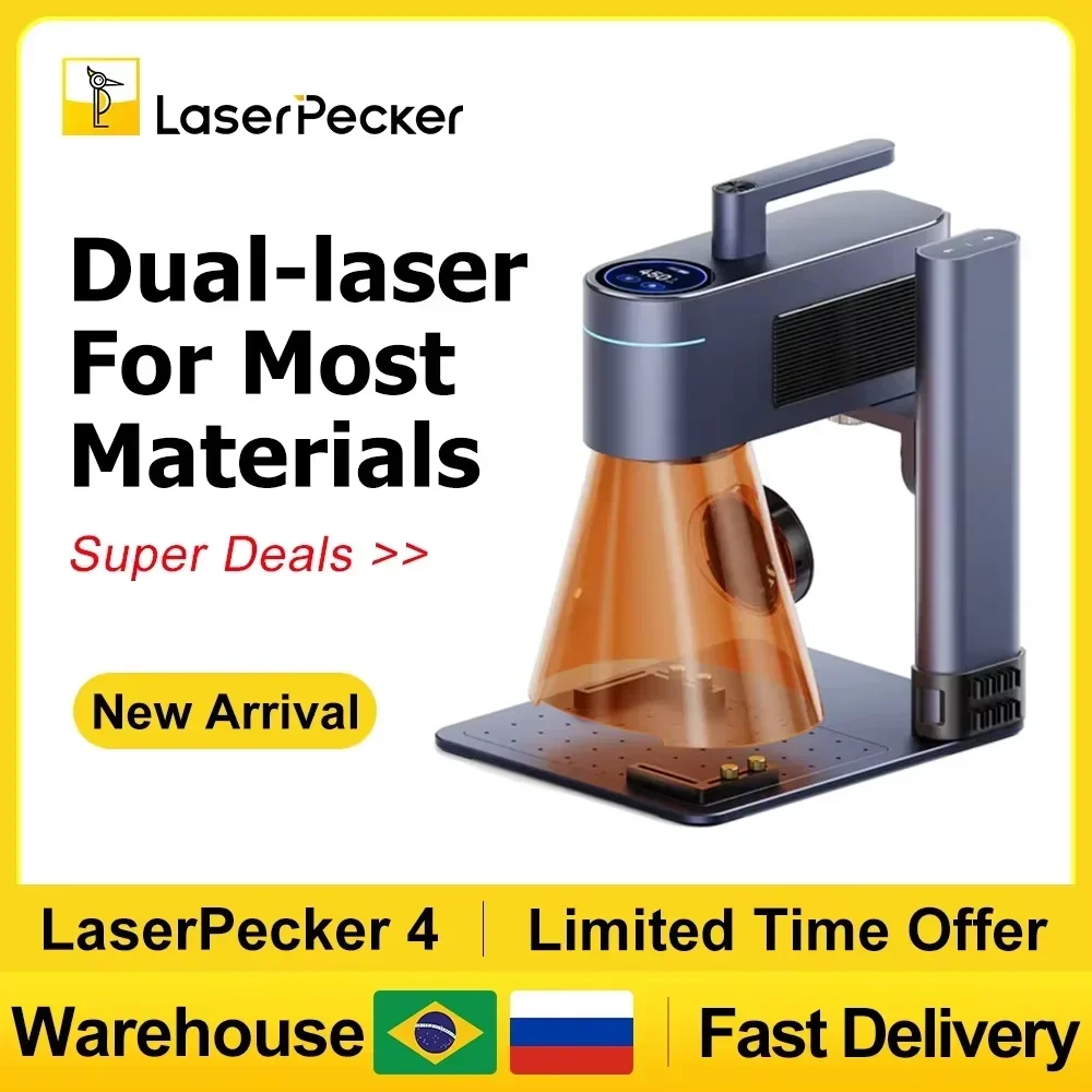 Laser Marking Machine - LASERPECKER 4 LP4 Лазерный гравировальный станок