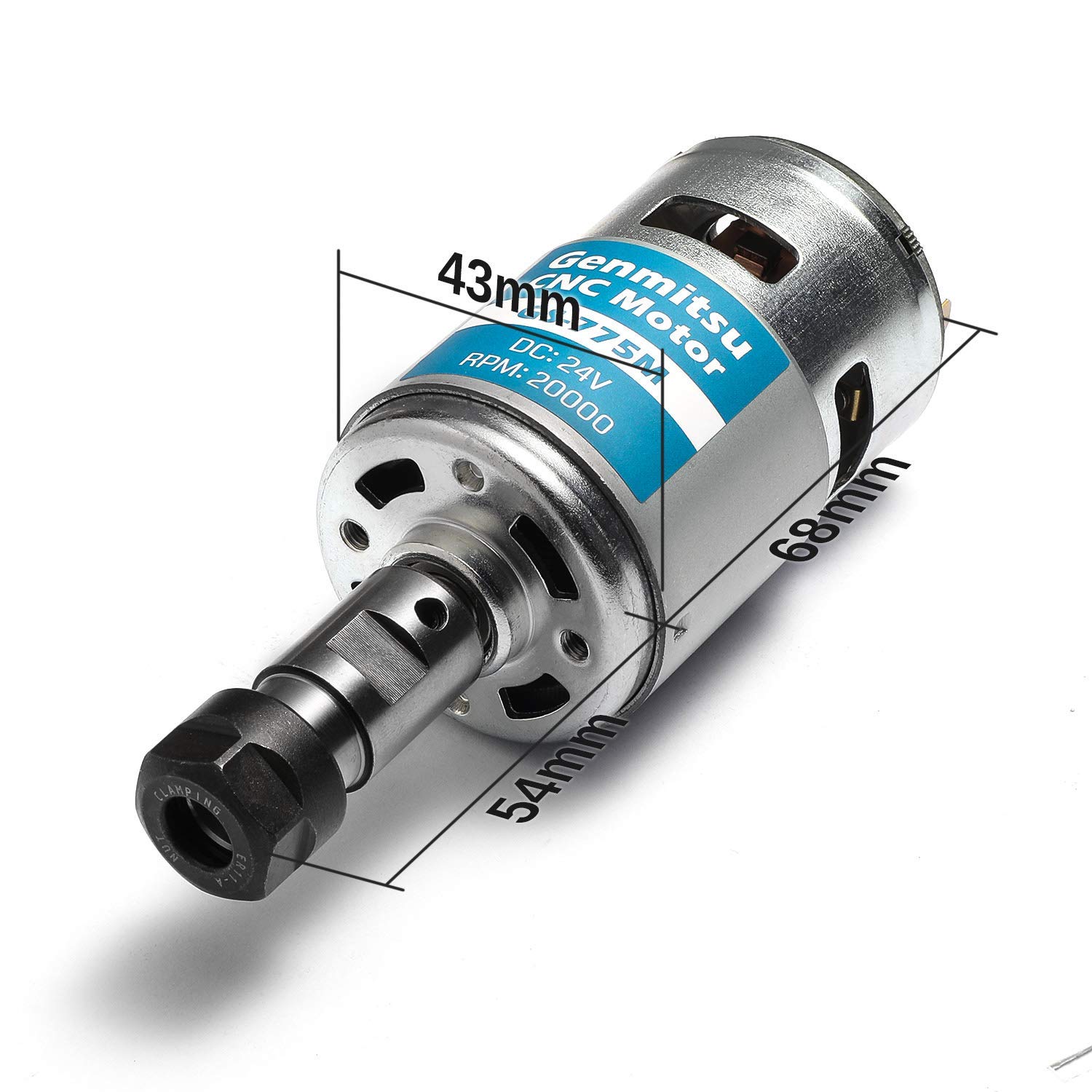Genmitsu фрезерный электродвиг – обзор и цена Cnc Spindle Motor
