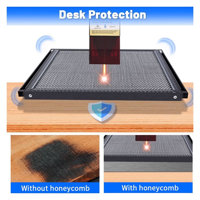 RABIT AS59. Рабочий стол с сот – обзор и цена Honeycomb Laser Bed