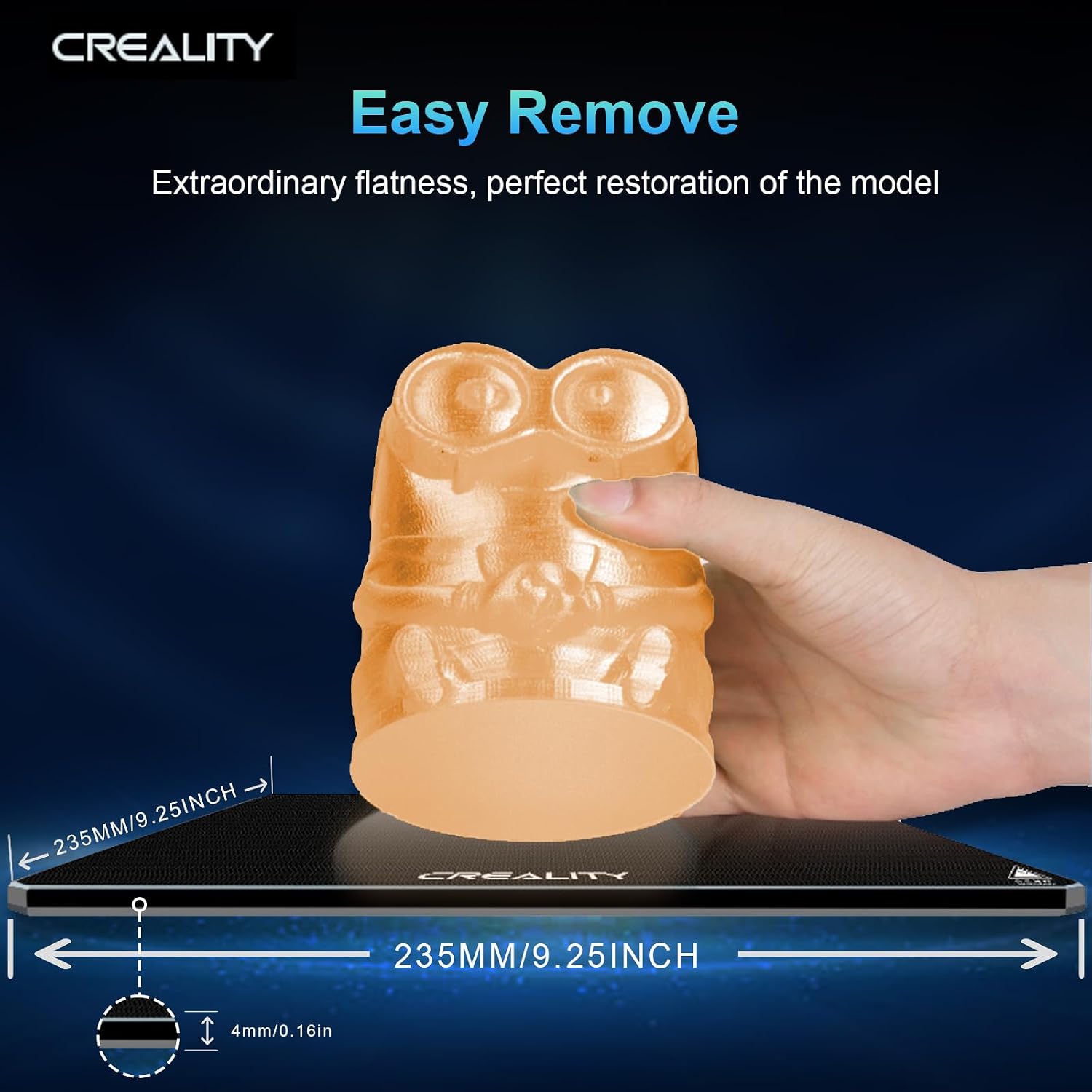 Официальная стеклянная платфор – обзор и цена Creality Printer Ender 3