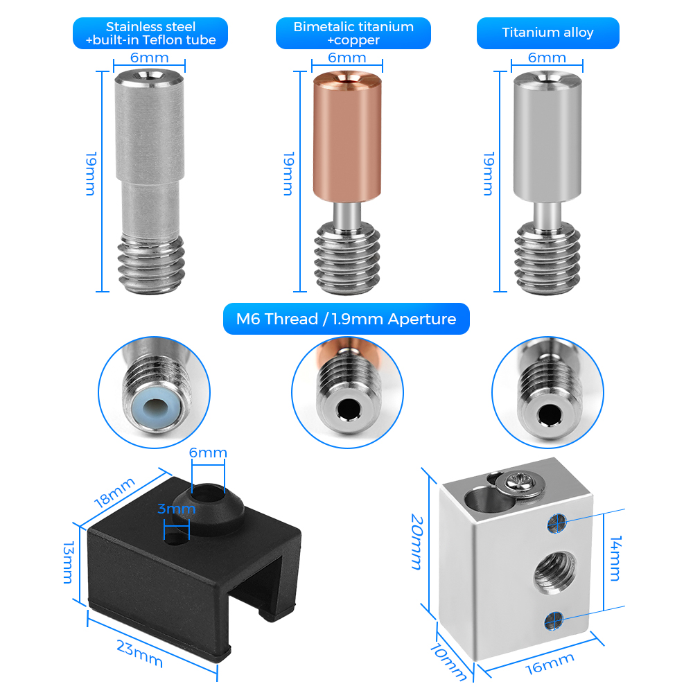 Обновленный комплект Hotend 30 – обзор и цена Creality Printer Ender 3